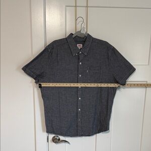 Levi's Dark Gray Casual Button Down Shirt